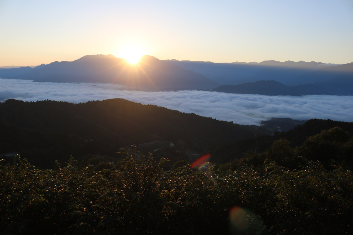 魚沼スカイラインからの雲海